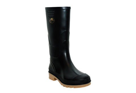 Stormwells Black Kids Infant Youth Waterproof Rain Puddle Wellington Boots