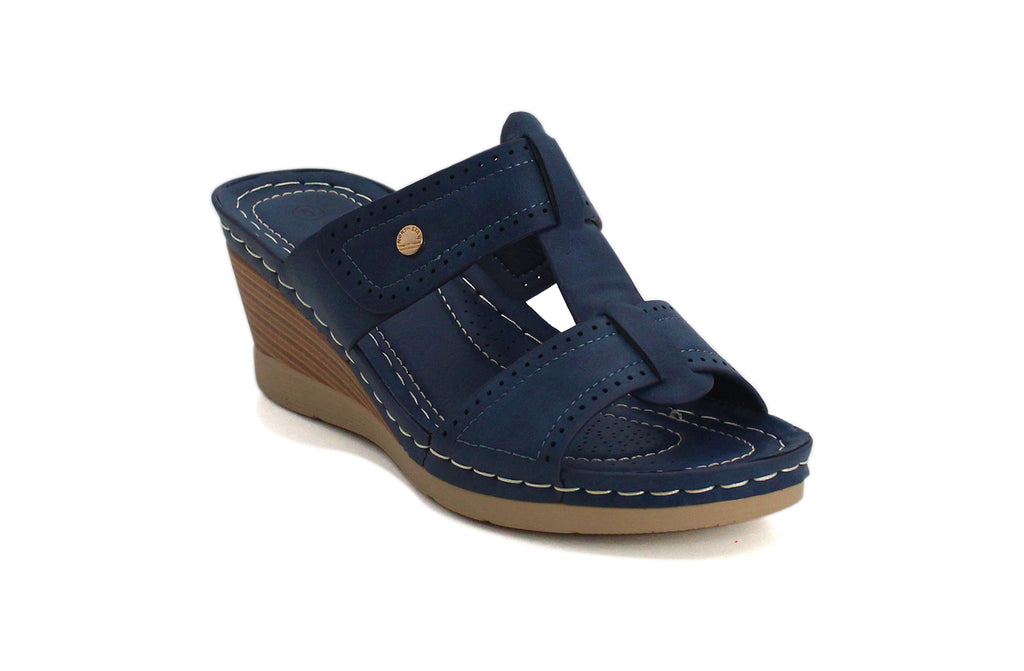 Cushion Walk New Ladies Sandals Womens Comfort Open Toe Summer Shoes Sizes  3-8 | eBay