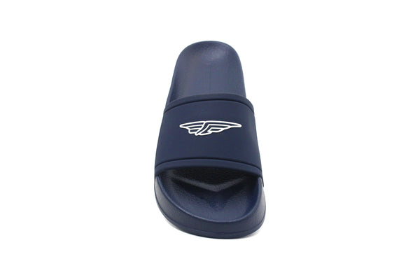 Red Tape Mens All Navy Slip On Pool Sliders Sandals