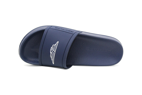 Red Tape Mens All Navy Slip On Pool Sliders Sandals