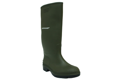 Dunlop Pricemaster Womens Green Wellington Boots