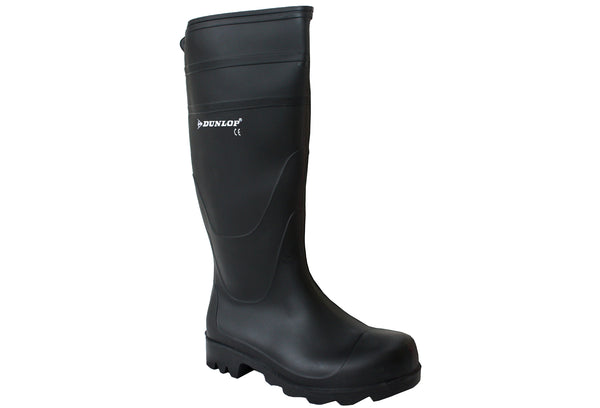 Dunlop Universal Mens Black Wellington Boots