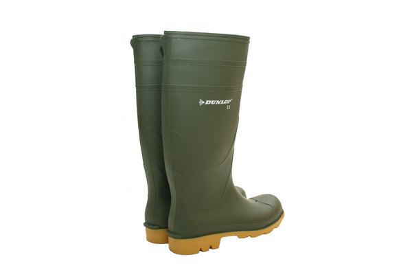 Dunlop Universal Mens Green Wellington Boots